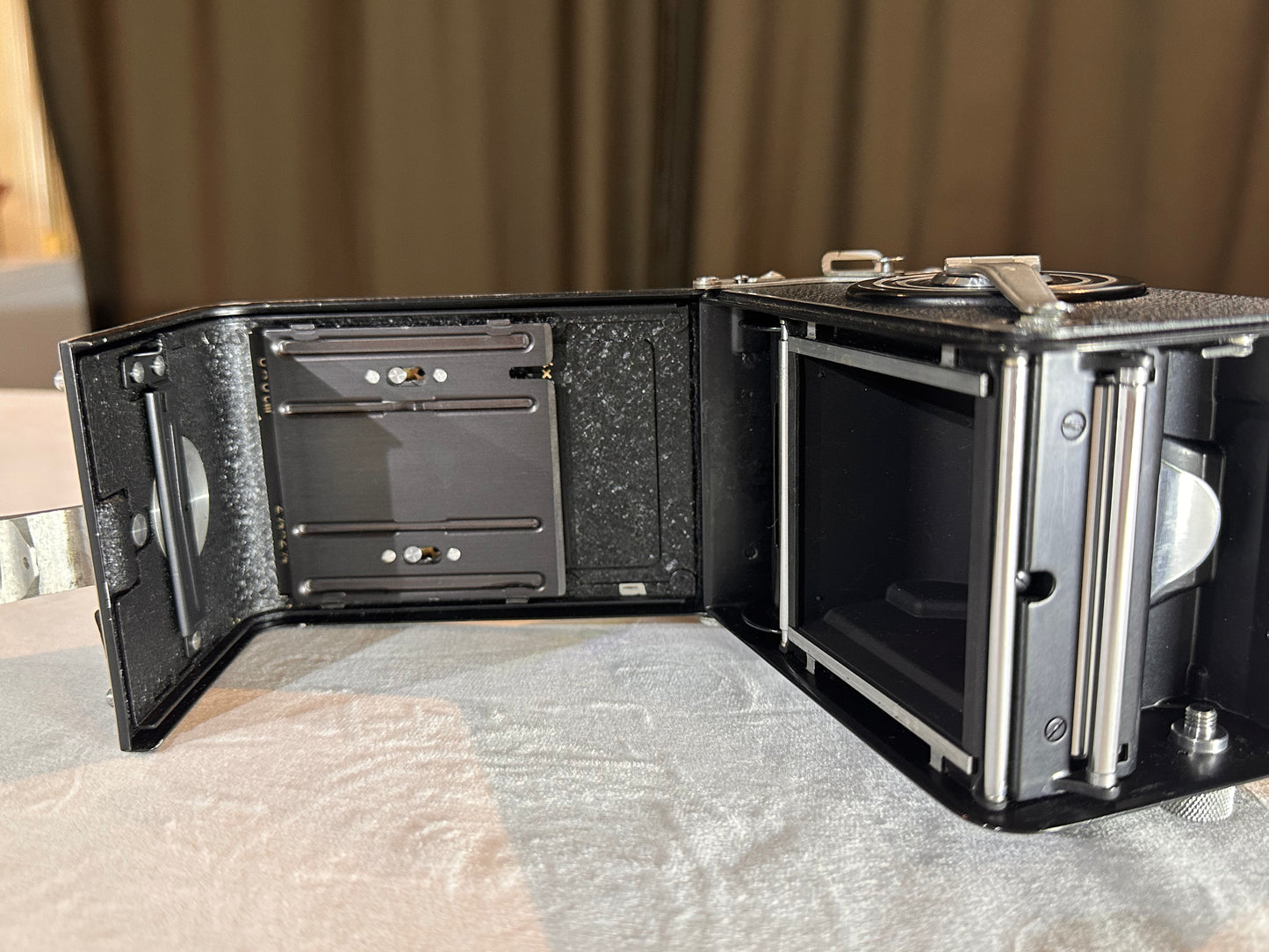 Rolleiflex M-X Synch 3.5A TL Camera with Schneider Xenar f/3.5, 75mm Lens