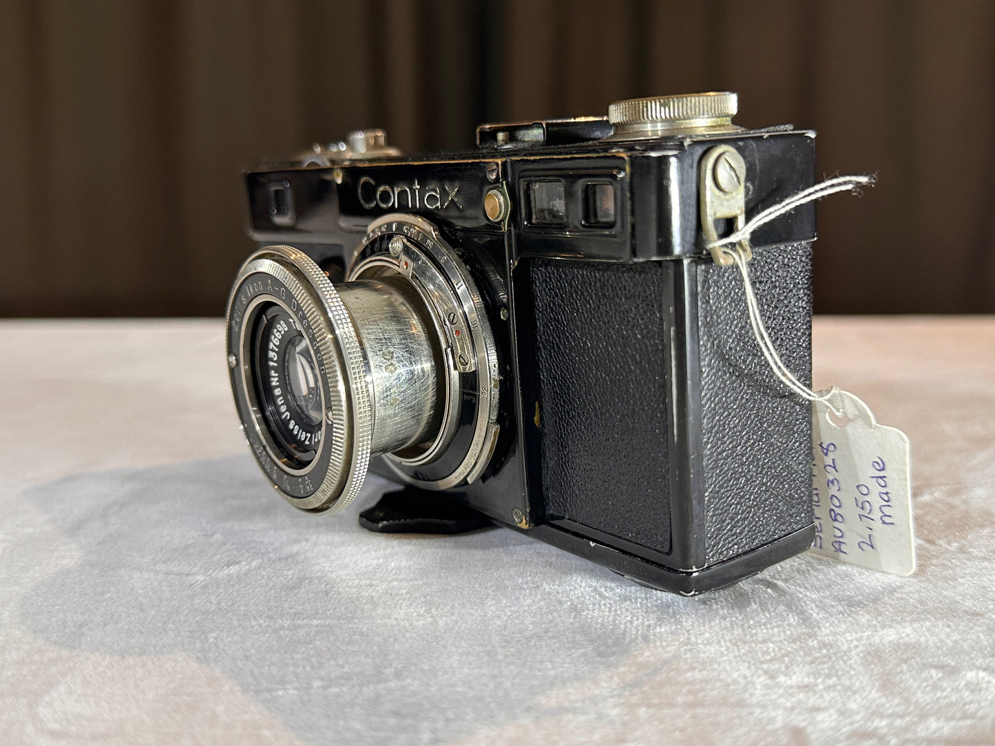 Zeiss Ikon Contax I 1932 with 5cm f3.5 Tessar Lens