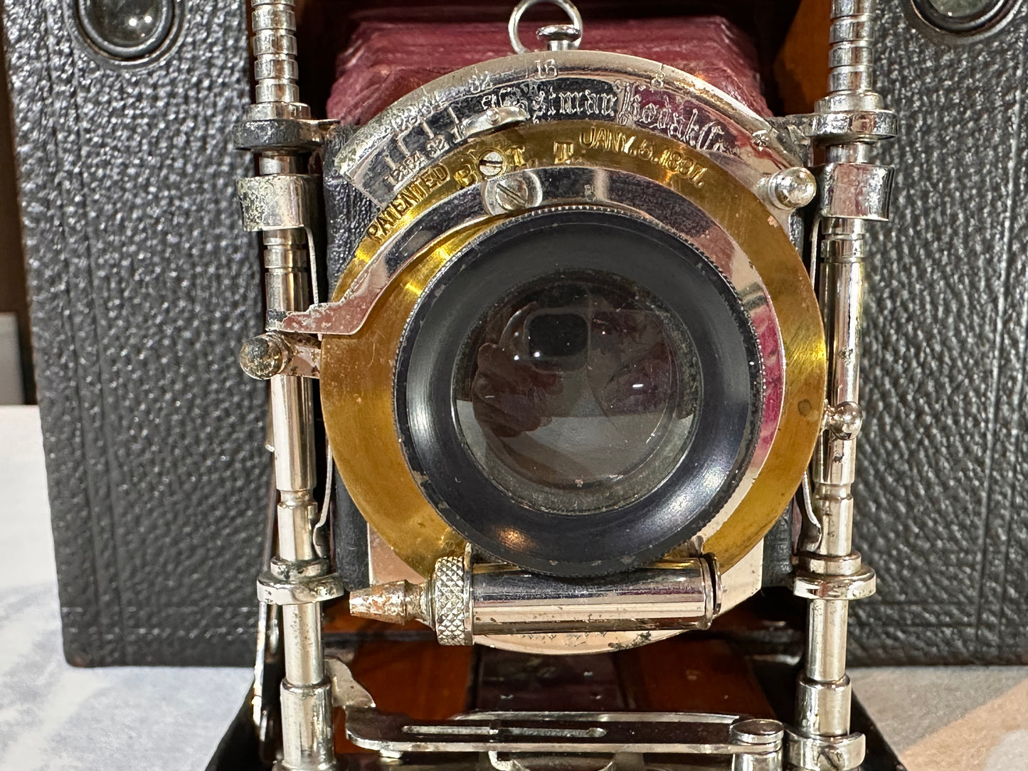 Eastman Kodak No 4 Cartridge Model E 4x5 in Folding Camera