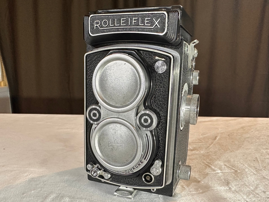 Rolleiflex M-X Synch 3.5A TL Camera with Schneider Xenar f/3.5, 75mm Lens