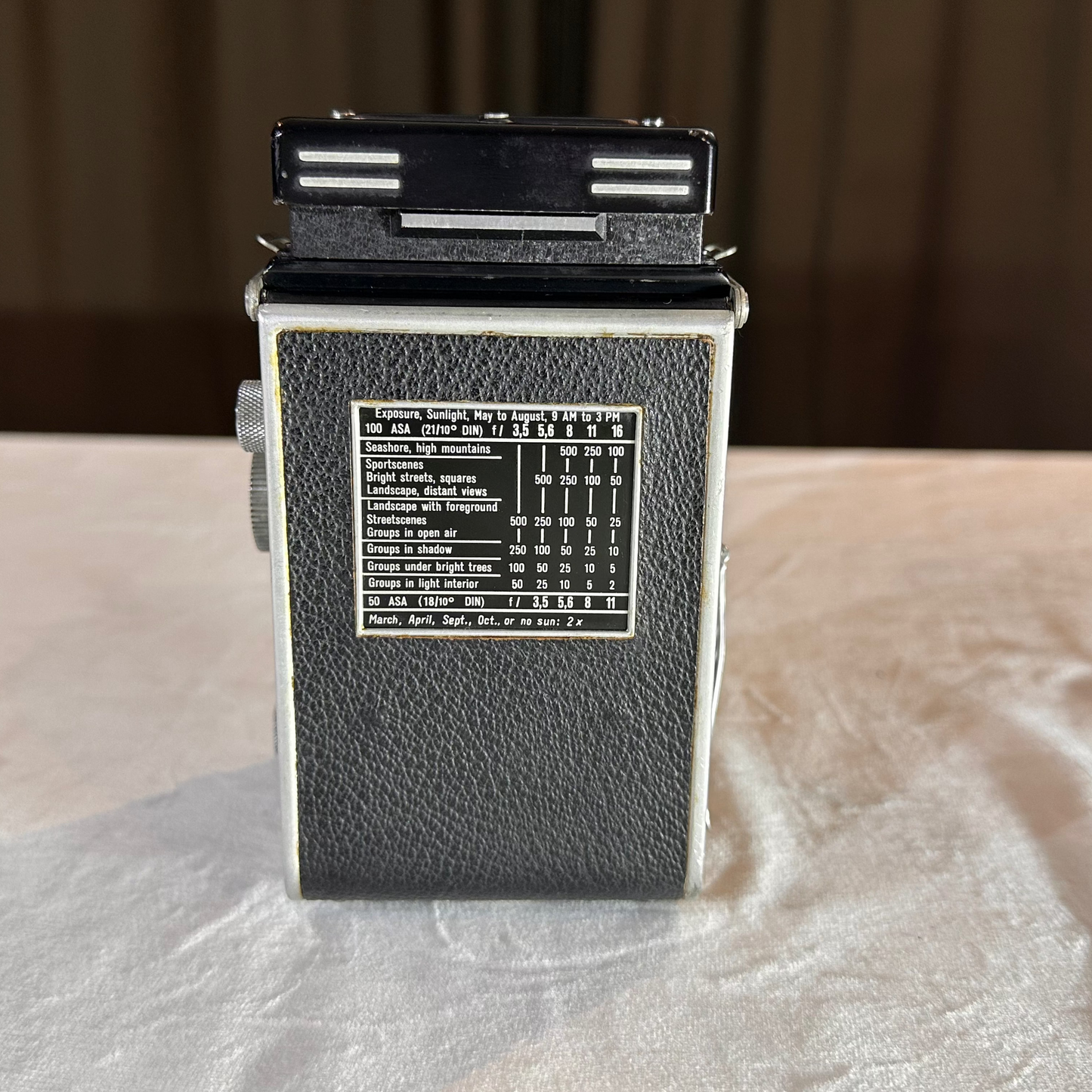 Rolleiflex M-X Synch 3.5A TL Camera with Schneider Xenar f/3.5, 75mm Lens