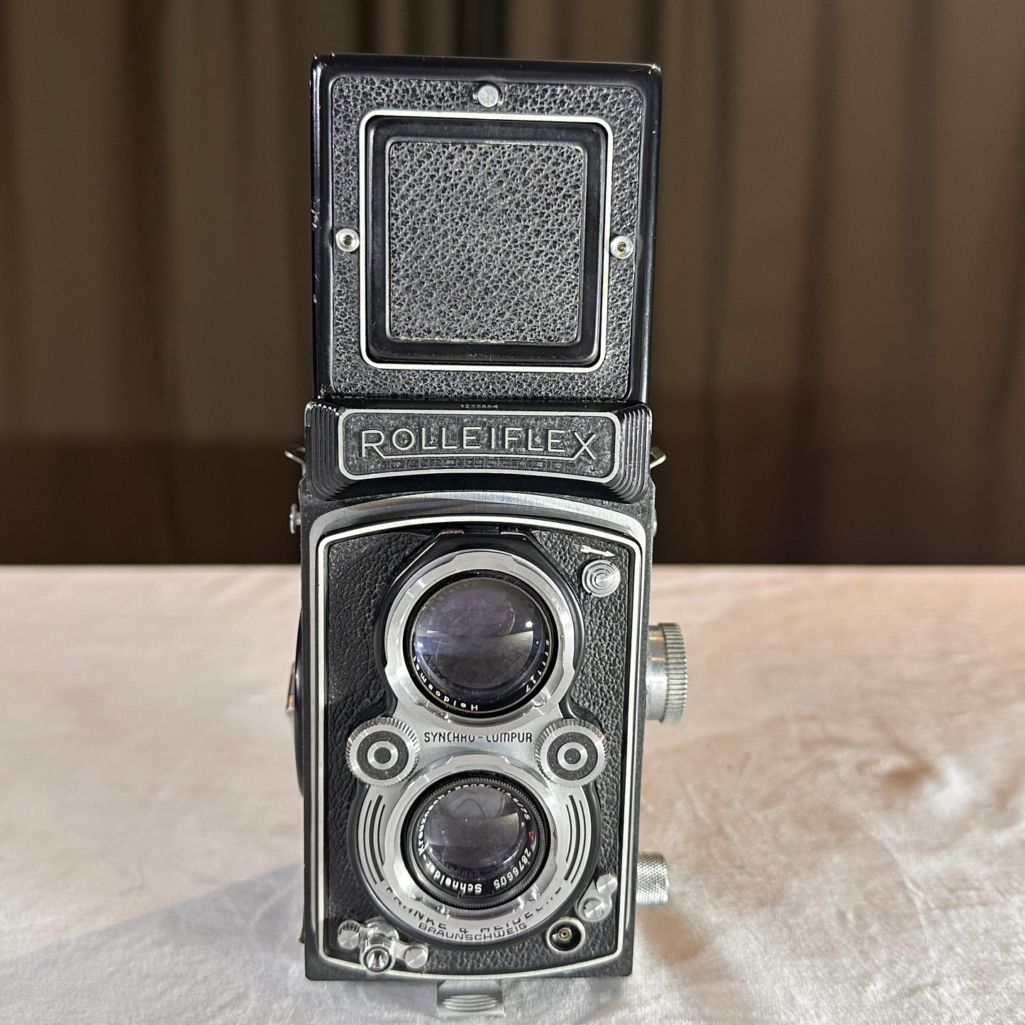 Rolleiflex M-X Synch 3.5A TL Camera with Schneider Xenar f/3.5, 75mm Lens
