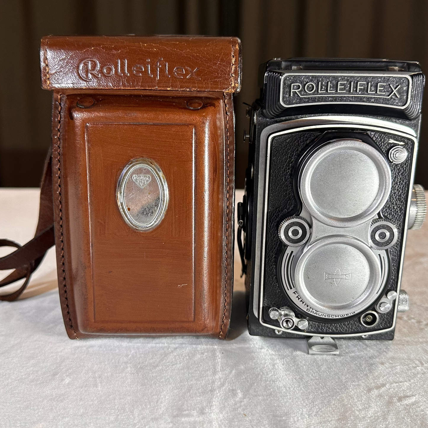 Rolleiflex M-X Synch 3.5A TL Camera with Schneider Xenar f/3.5, 75mm Lens
