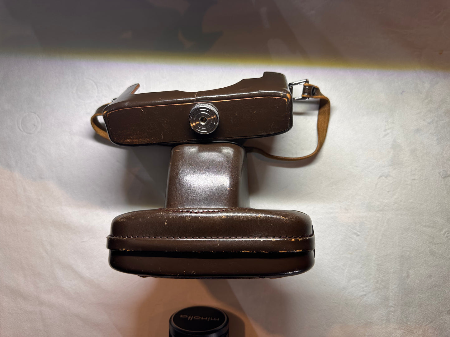 Minolta SR-2 35mm SLR Film Camera w/ Rokkor PF 55mm f/1.8 Lens – WORKING – RARE VINTAGE