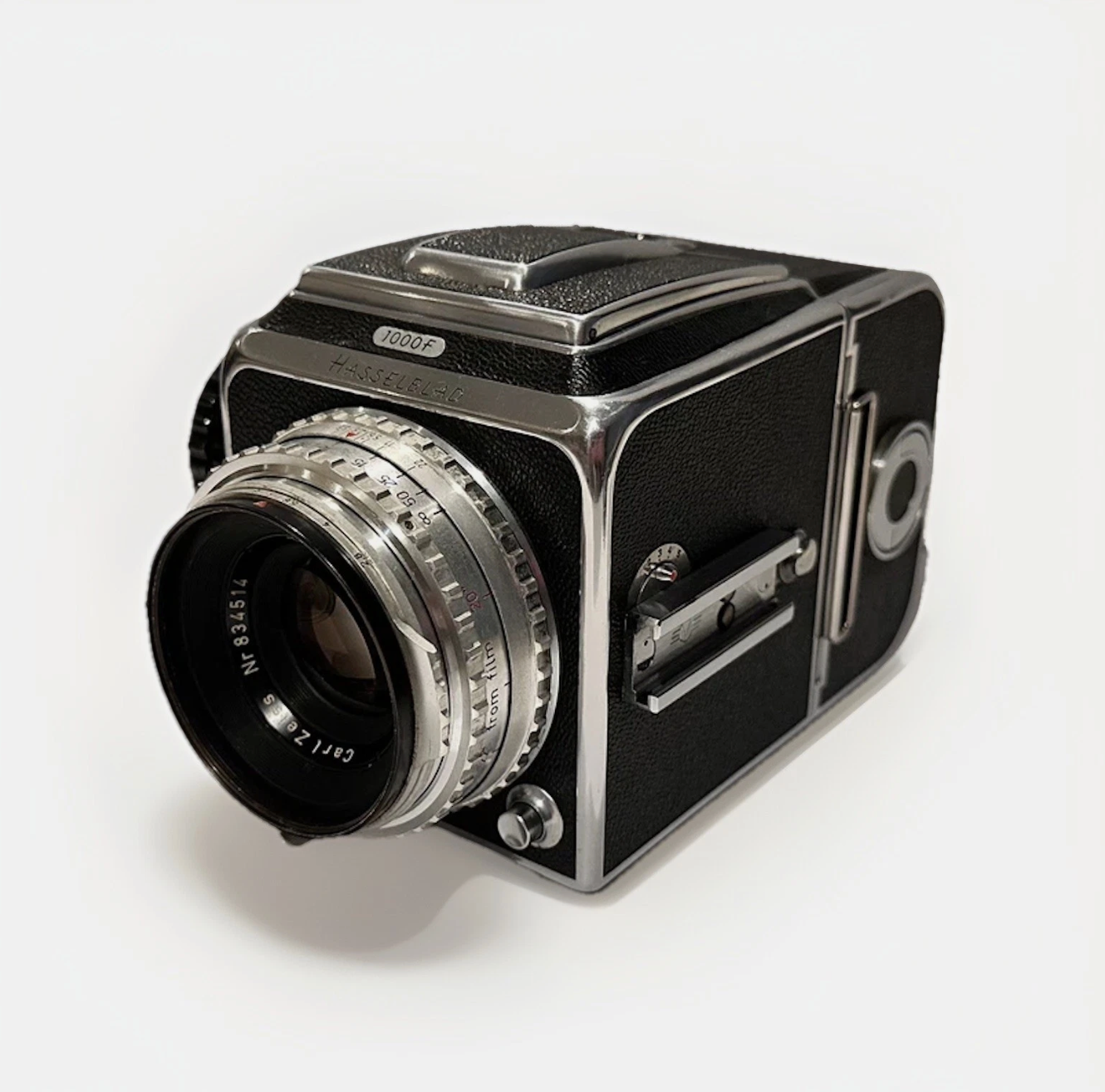 Hasselblad 1000F SLR Film Camera, Zeiss Tessar 2.8/80mm lens with Original Box