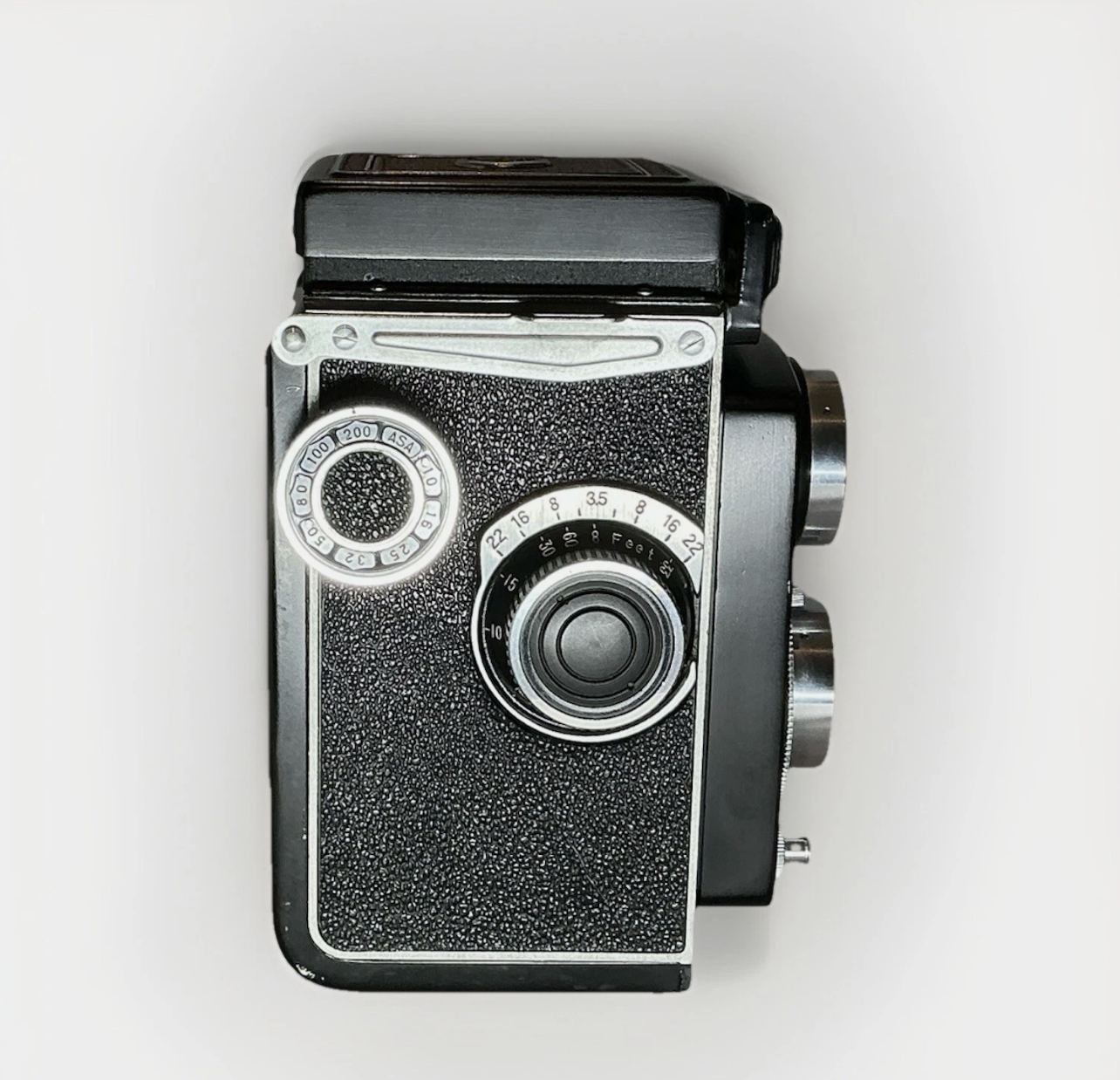 Yashica A 6x6 black Film Camera yashimar 80mm F/3.5 Lens with Case T techchoice14