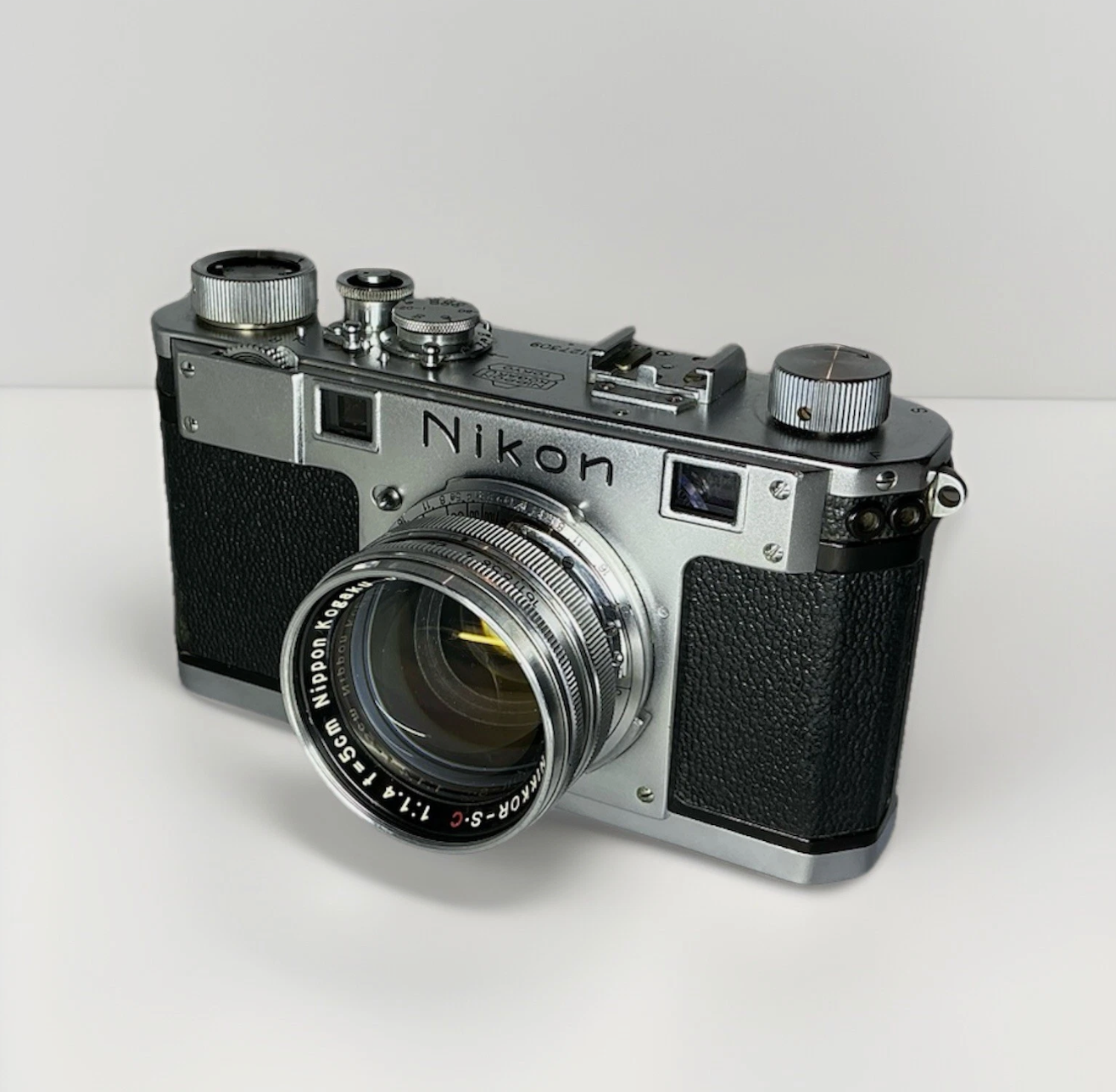 Nikon S Rangefinder Film Camera w/ Nikkor-SC 5cm F1.4