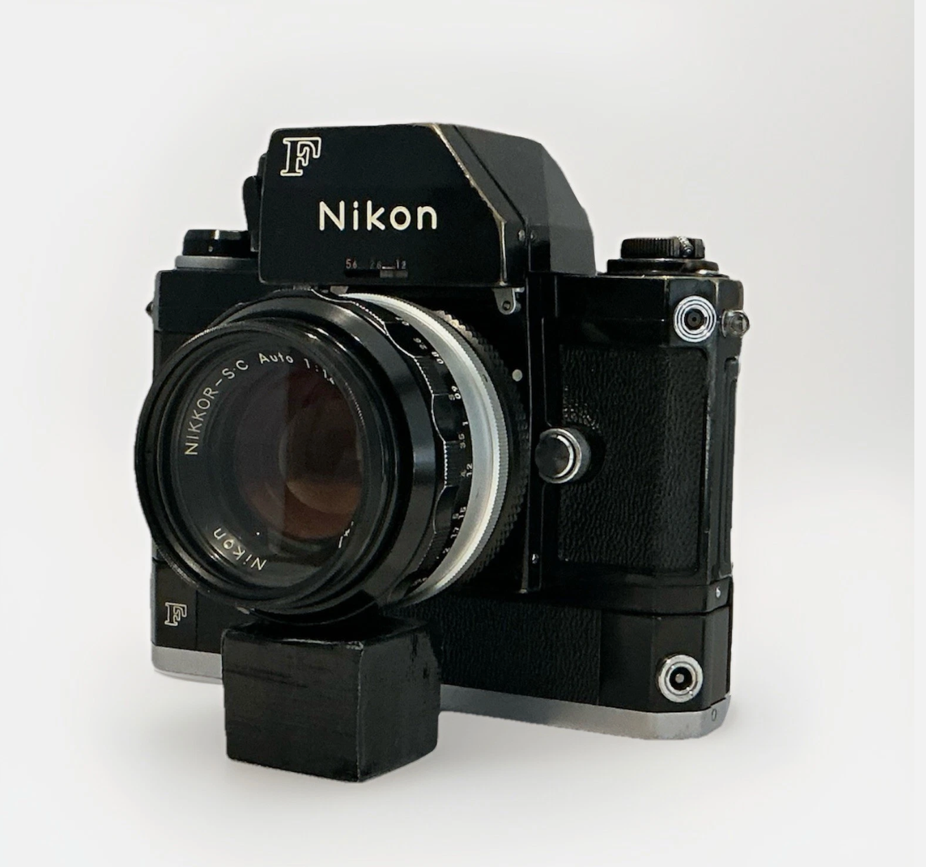 Nikon F Photomic Film Camera, 50mm f/1.4 Nikkor-S Lens & Motor Winder