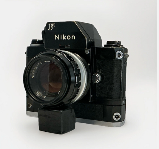 Nikon F Photomic Film Camera, 50mm f/1.4 Nikkor-S Lens & Motor Winder