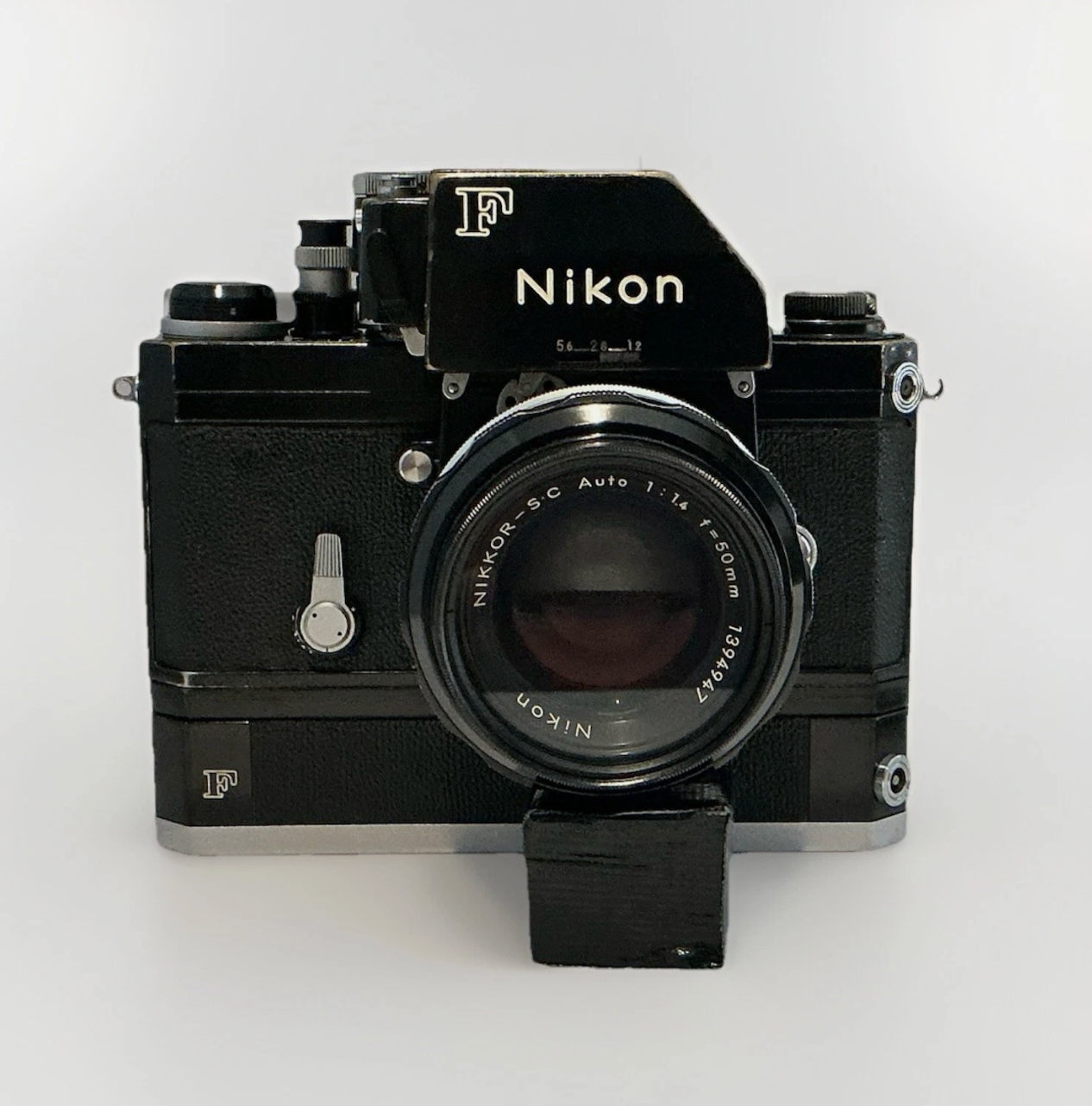 Nikon F Photomic Film Camera, 50mm f/1.4 Nikkor-S Lens & Motor Winder