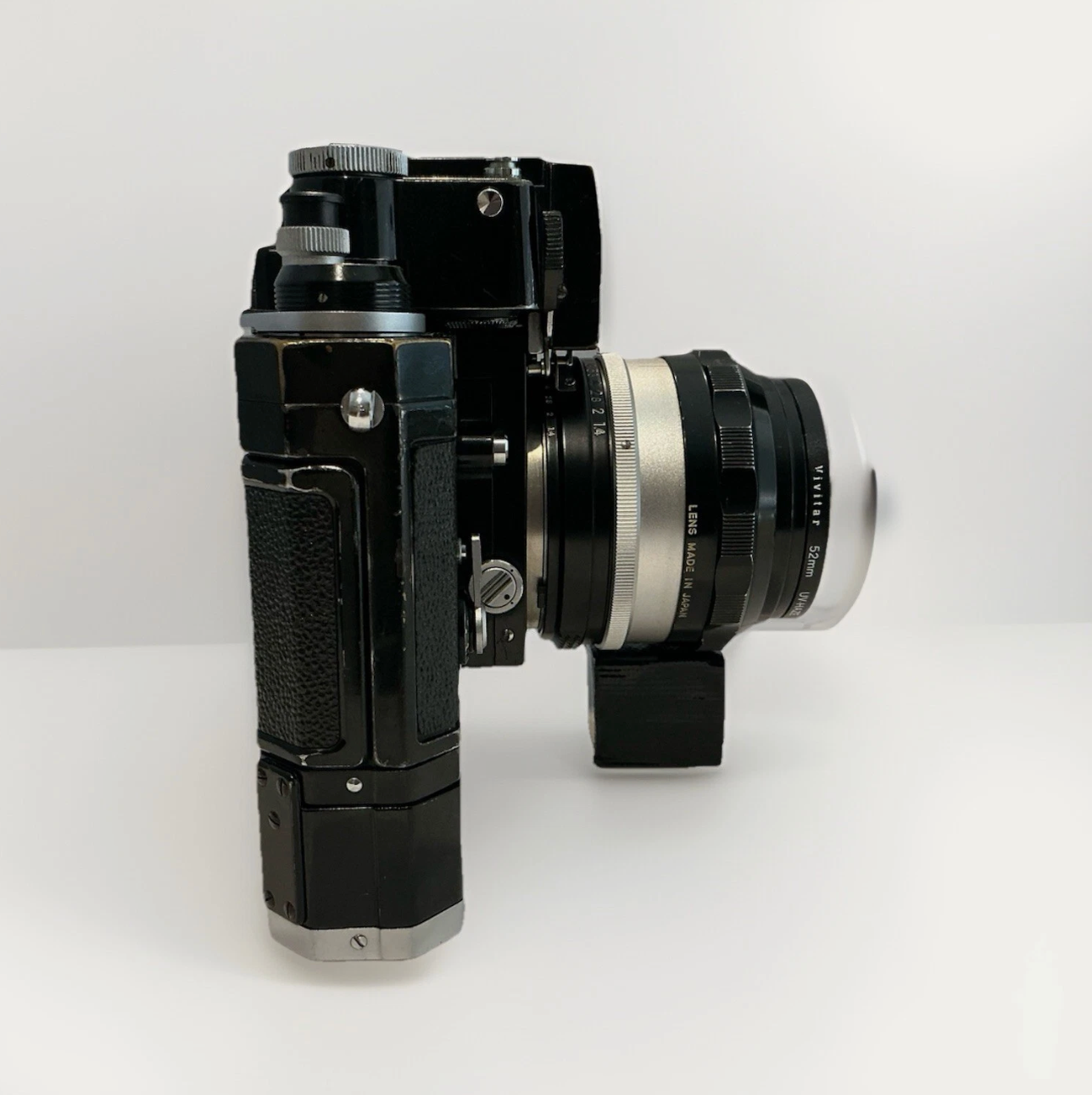 Nikon F Photomic Film Camera, 50mm f/1.4 Nikkor-S Lens & Motor Winder