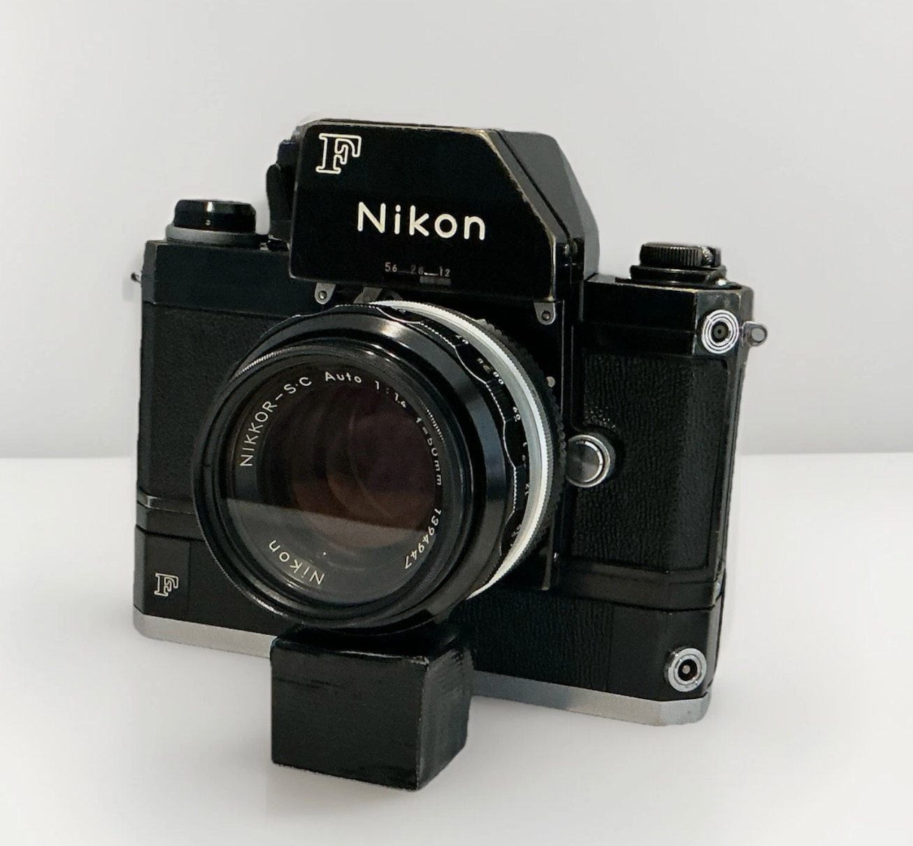 Nikon F Photomic Film Camera, 50mm f/1.4 Nikkor-S Lens & Motor Winder