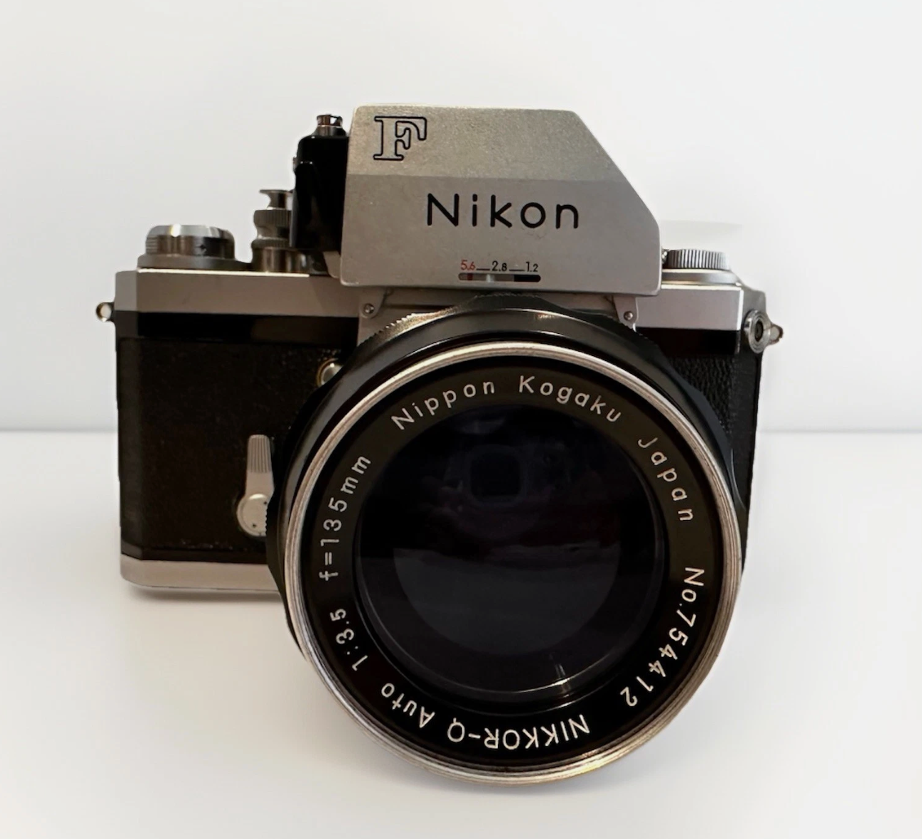 Nikon F Photomic FTN 35mm Film Camera S.C 135mm F3.5 Lens