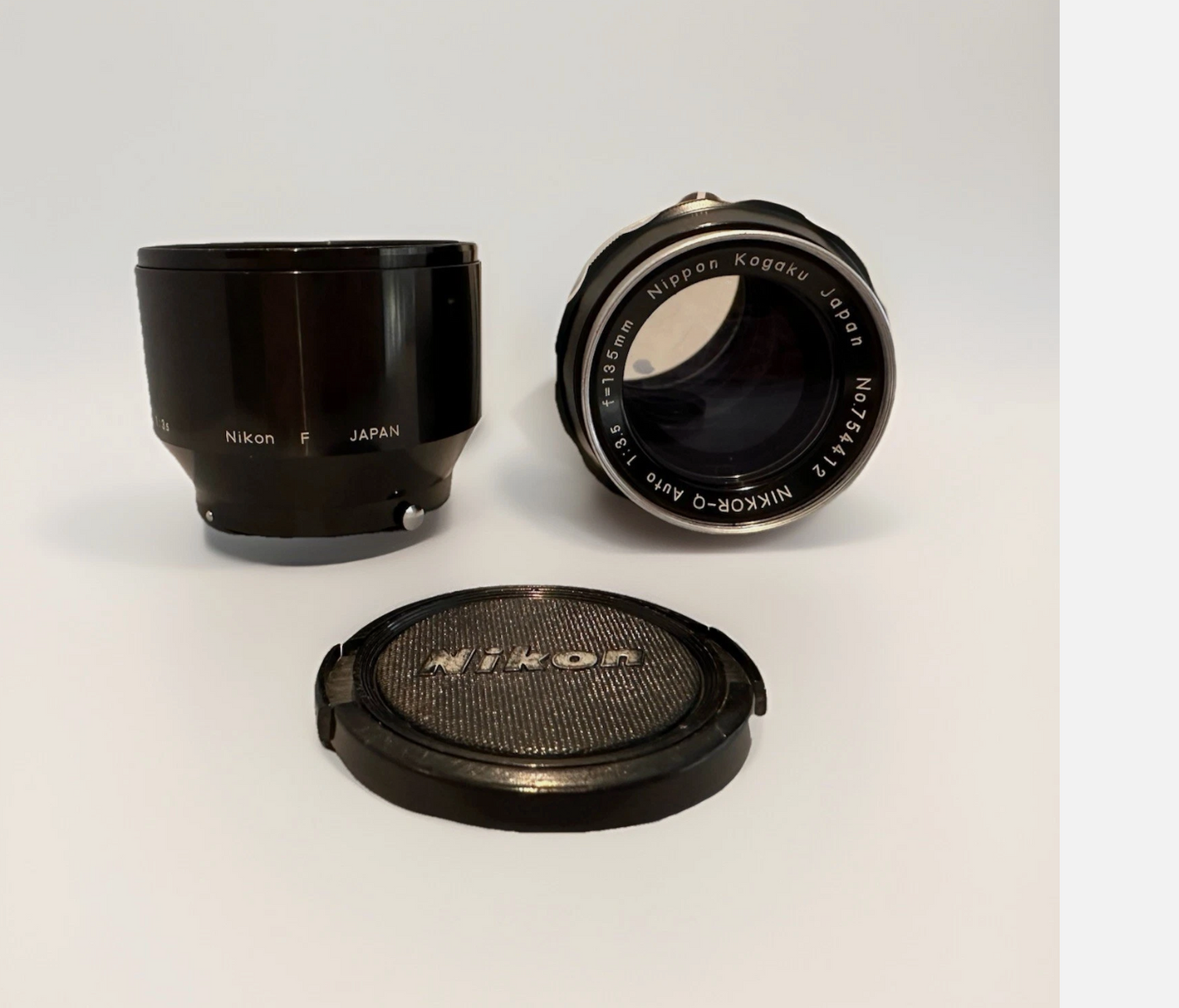 Nikon F Photomic FTN 35mm Film Camera S.C 135mm F3.5 Lens