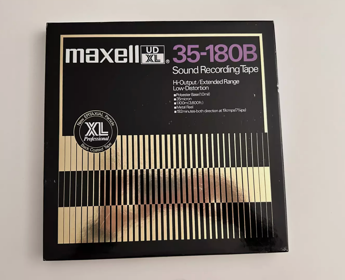 Maxell UD 35-180B 10.5inch Reel to Reel Metal tape