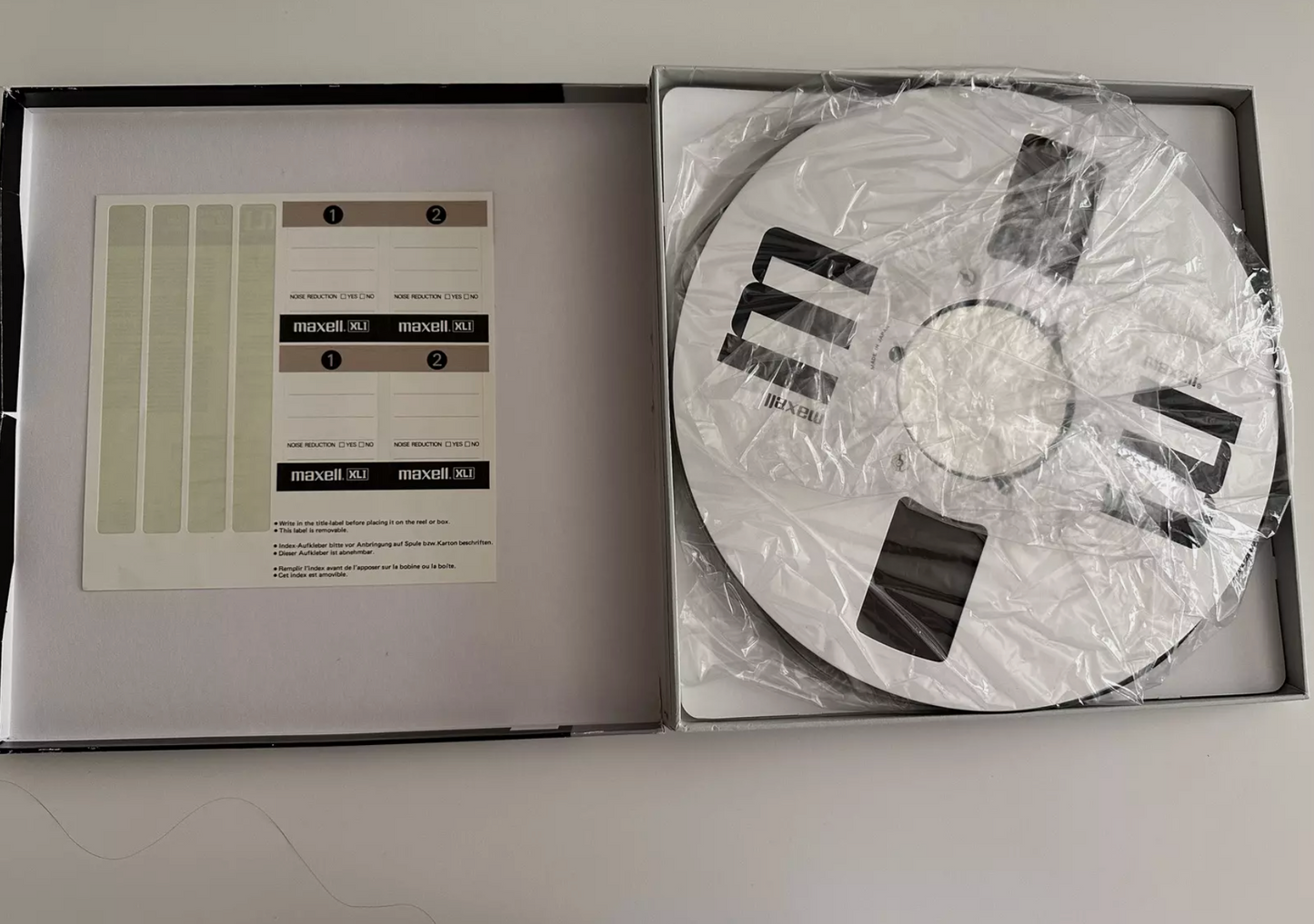 Maxell UD 35-180B 10.5inch Reel to Reel Metal tape